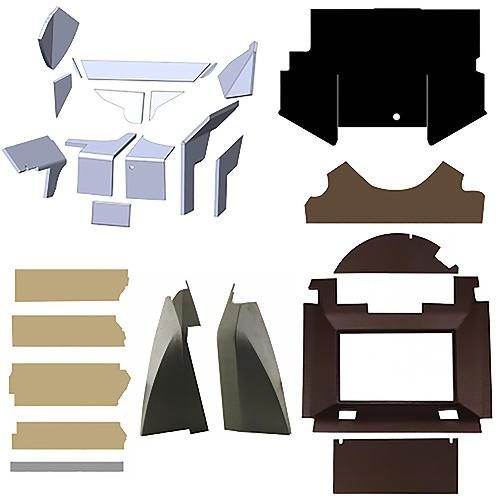 Complete Cab Interior Kit, John Deere 50 Series w/ Cowl Cover