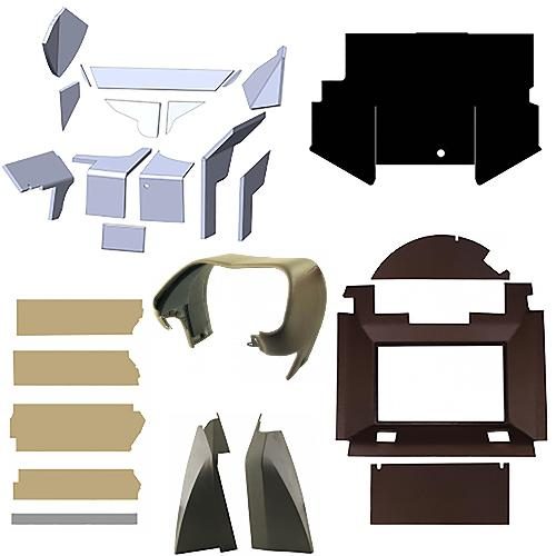 Complete Cab Interior Kit, John Deere 50 Series w/ Cowl Kit
