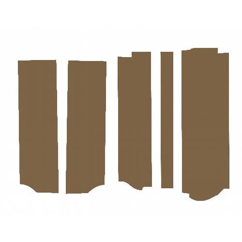 Post Kit, Brindle Brown