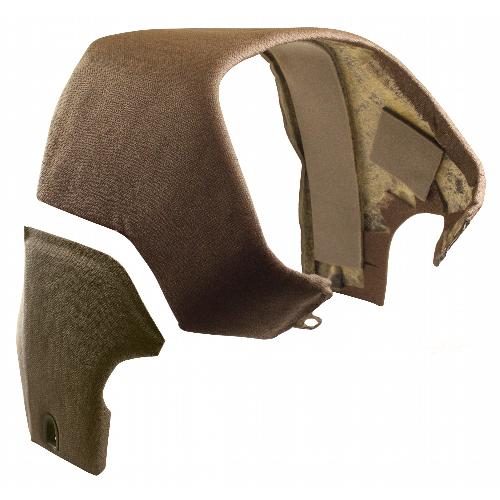 Cowl Kit, Multi-Brown Vinyl w/ Formed Plastic