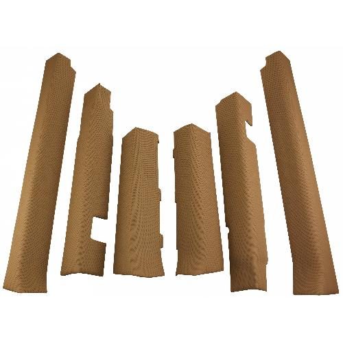 Post Kit, Sailcloth Tan Vinyl w/ Formed Plastic