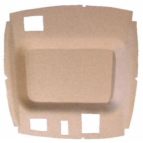 Headliner, Sailcloth Tan Vinyl w/ Formed Plastic