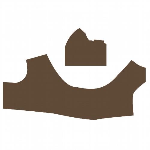 Cowl Cover, Multi-Brown