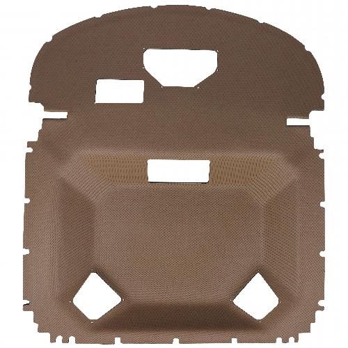 Main Headliner, Sailcloth Tan Vinyl w/ Formed Plastic