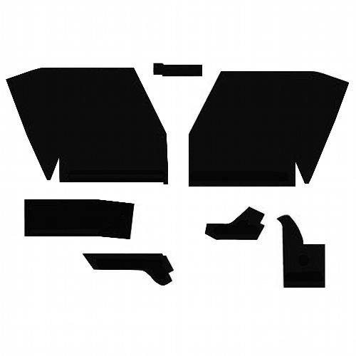 Cab Kit, Black Vinyl