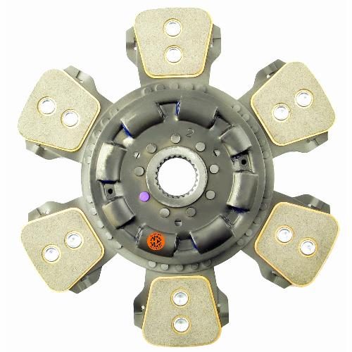 d2272022_1_xl.jpg 13" Transmission Disc, 6 Pad, w/ 1-9/16" 24 Spline Hub - New