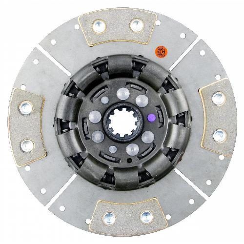 9" Transmission Disc, 4 Pad, w/ 1-1/8" 10 Spline Hub - Reman
