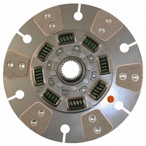 12" Torque Limiter Disc, 6 Pad, w/ 23 Spline Hub - Reman