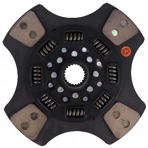 d269728_1_xl.jpg 12" Torque Limiter Disc, 4 Pad, w/ 23 Spline Hub - New