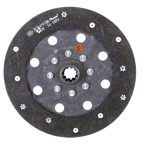 9" LuK PTO Disc, Woven, w/ 1" 10 Spline Hub - New
