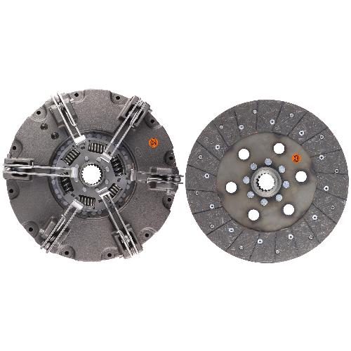 12" Dual Stage Clutch Unit, w/ 12" PTO Disc - Reman