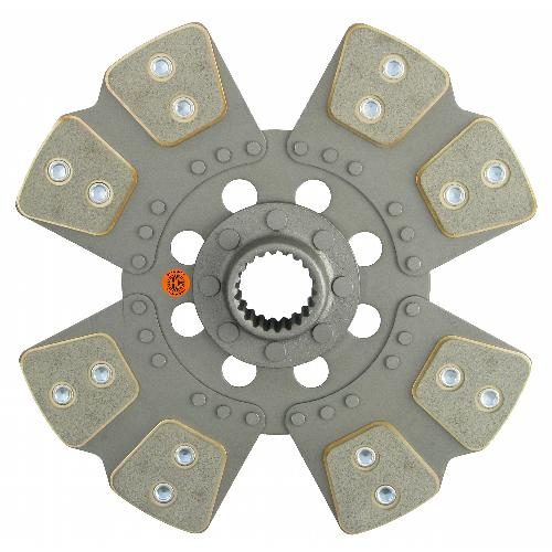 d8438663r_1_xl.jpg 12" Transmission Disc, 8 Pad, w/ 1-3/4" 21 Spline Hub - Reman