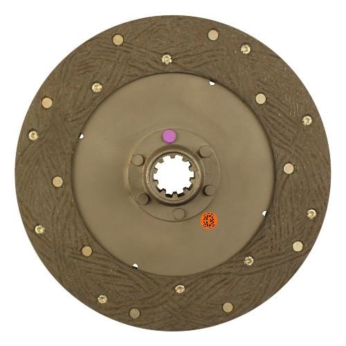 11" Transmission Disc, Woven, w/ 1-3/8" 10 Spline Hub - New