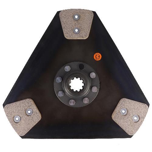 11" Transmission Disc, 3 Pad, w/ 1" 10 Spline Hub - New