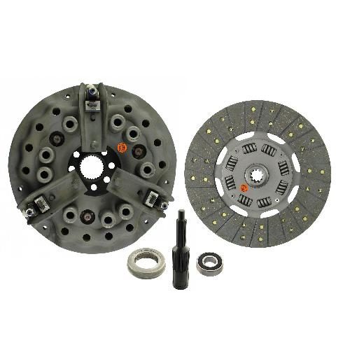 11" Dual Stage Clutch Kit, w/ 10 Spline Transmission Disc, Bearings &amp; Alignment Tool - New