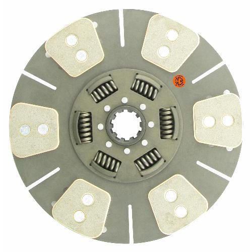 fd850aa_1_xl.jpg 13" Transmission Disc, 6 Pad, w/ 1-3/4" 10 Spline Hub - New