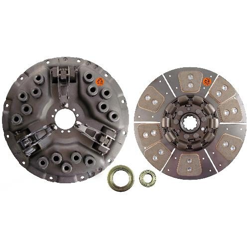 14" Single Stage Clutch Kit, w/ 8 Large Pad Disc &amp; Bearings - New
