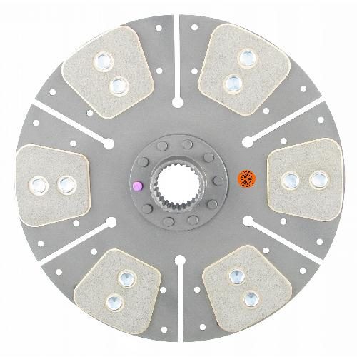 fe350ea-hd6_1_xl.jpg 12" Transmission Disc, 6 Pad, w/ 1-5/8" 25 Spline Hub - Reman