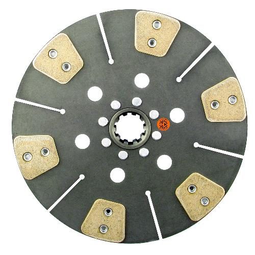 fe550da_1_xl.jpg 13" Transmission Disc, 6 Pad, w/ 1-3/4" 10 Spline Hub - New