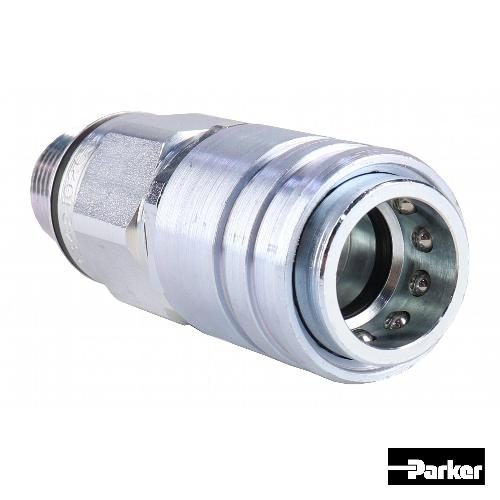 Parker Hydraulic Breakaway Coupler, Female, Genuine OEM Style