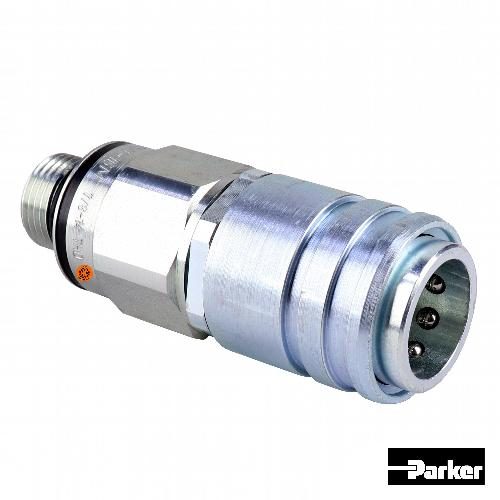 Parker Hydraulic Breakaway Coupler, Female, Genuine OEM Style