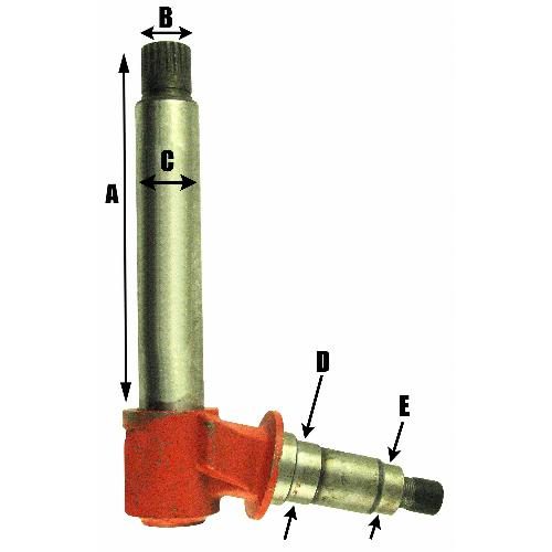Spindle, 2WD, LH or RH