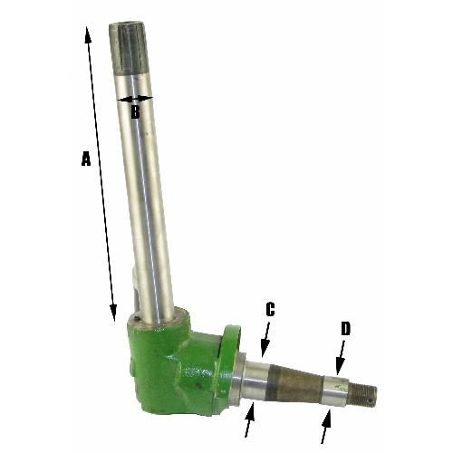 Spindle, 2WD, LH or RH