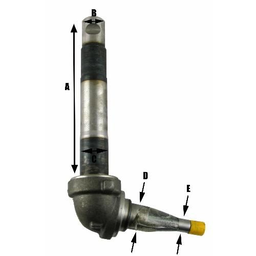 Spindle, 2WD, LH