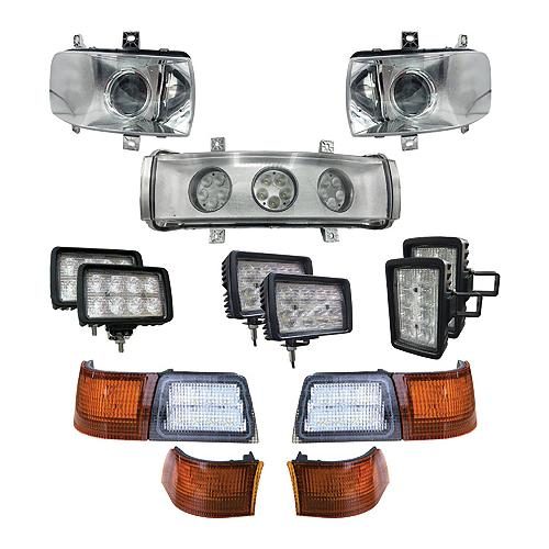 Tiger Lights Complete LED Light Kit for Case IH Magnums w/Upgraded Headlights