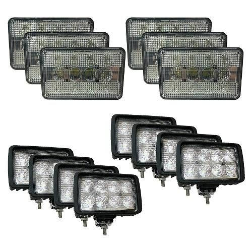 Tiger Lights Complete LED Light Kit for Case IH Combines