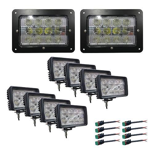 Tiger Lights Complete LED Light Kit for Case IH Steiger 4wd