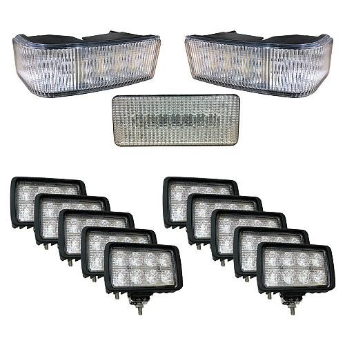 Tiger Lights Complete LED Light Kit for Case IH STX Tractors