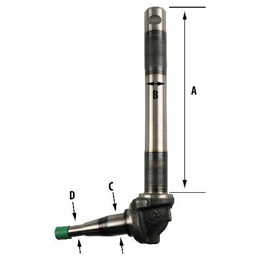 Spindle, 2WD, RH