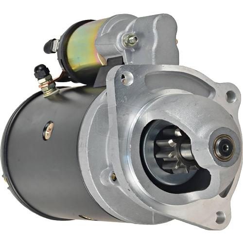 Starter - New, 12V, DD, CW, Aftermarket Lucas