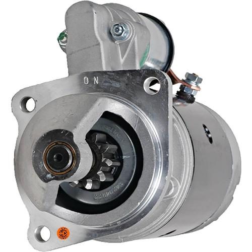 Starter - New, 12V, DD, CW, Aftermarket Iskra/MAHLE