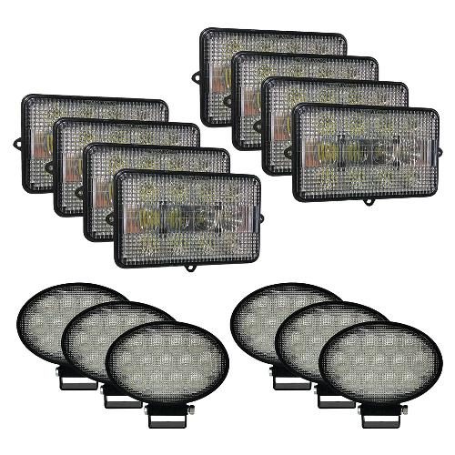 Tiger Lights Complete LED Light Kit for John Deere Combines