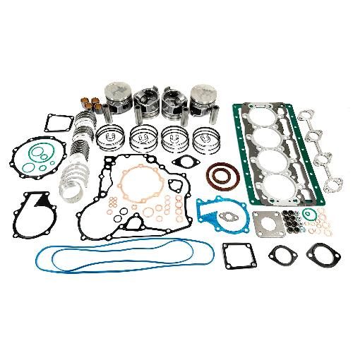 Major Overhaul Kit, Kubota V1505 Diesel, w/ .50mm Piston &amp; Ring Kits