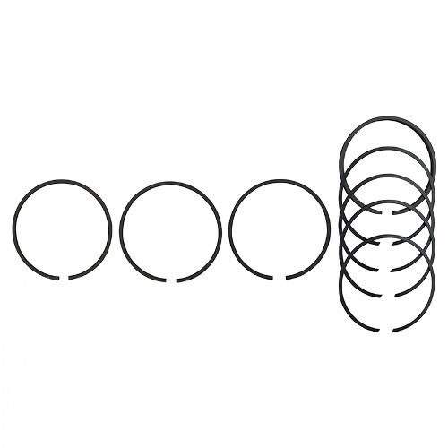 Piston Ring Set, for 4 ring pistons, 1)5/64", 2)1/16", 1)1/8", 1)3/16", 3.125" bore, 1 cylinder set