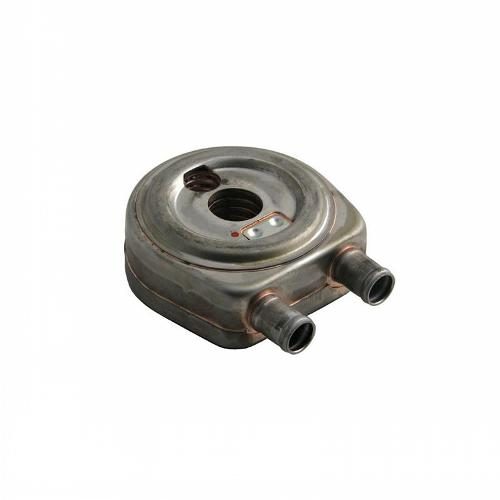 Engine Oil Cooler, 6 Plate, Straight Nipples, Doughnut Type