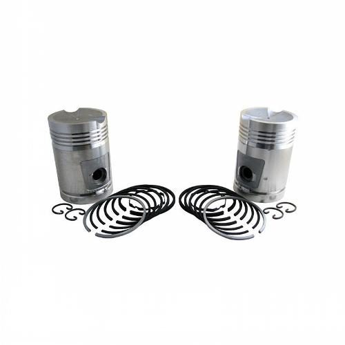 Piston &amp; Rings, .045" Oversize, Set of 2