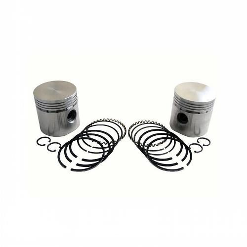 Piston &amp; Rings, .125" Oversize
