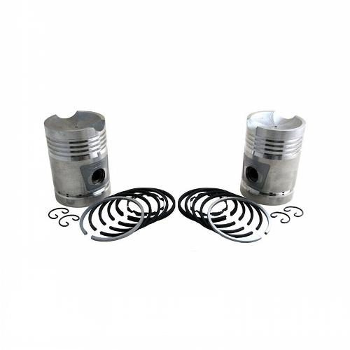 Piston &amp; Rings, .045" Oversize, Set of 2