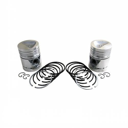 Piston &amp; Rings, .125" Oversize