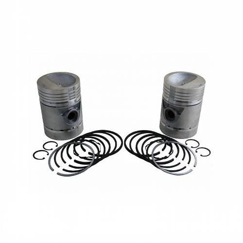 Piston &amp; Rings, .045" Oversize, Set of 2
