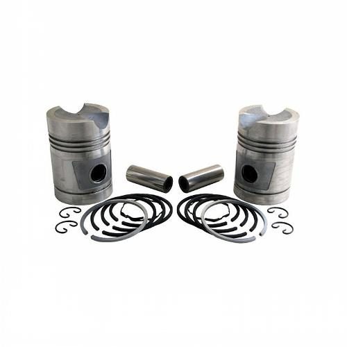 Piston &amp; Rings, .045" Oversize, Set of 2