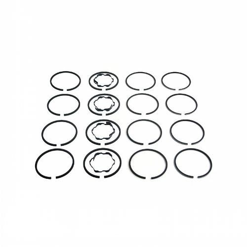 Piston Ring Set, .040" Oversize, 2-3/32, 1-5/16, 3.750" Standard bore, 1 cylinder set; 2-5/32" oil rings for single groove