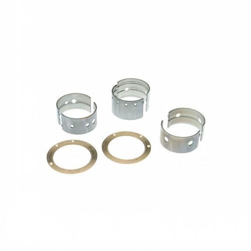 Main Bearing Set, .020", Oversize, flangeless front with thrust washers