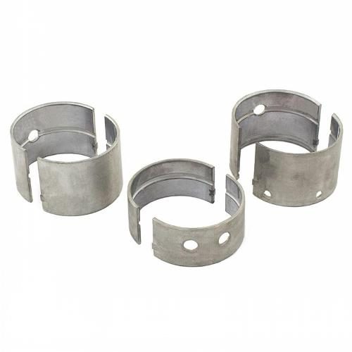 Main Bearing Set, .040", Oversize, less thrust washers, flangeless front, 2.25" Standard journal