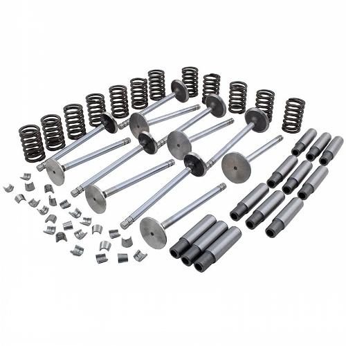 Valve Train Kit, less rotators, 30 degree intake