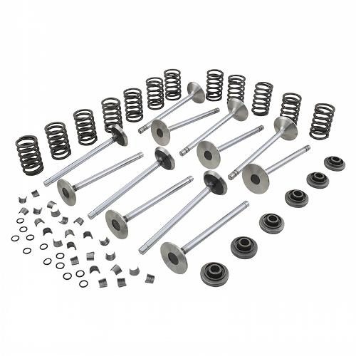 Valve Train Kit, w/ 45 Degree Intake Valve, w/ 6 rotators